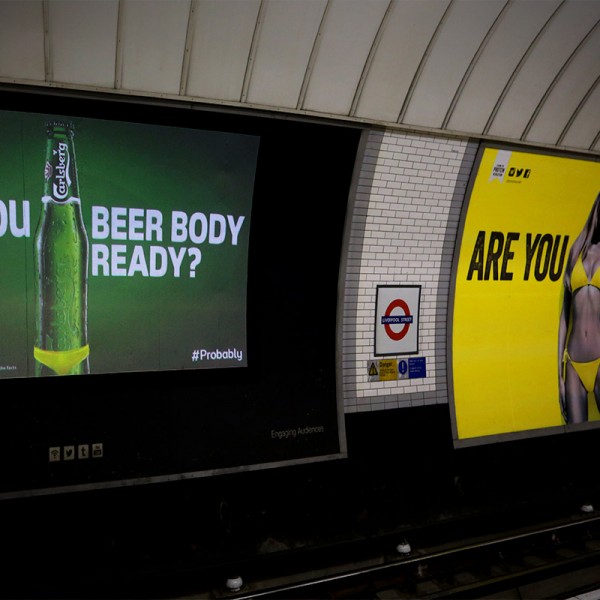Fake probably, but we love Carlsberg. And ‘Hell yeah! – We’re Beer Body ready’