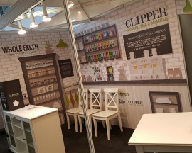 Exhibition Stand Shell Scheme Kitchen Design for Clipper