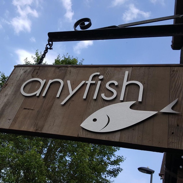 Anyfish Fishmonger – New Shop Front Signage
