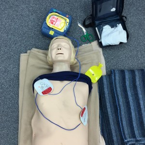 First aid training at Bigstuff