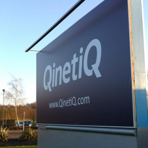 Qinetiq new spiritflex system replacing old 48 sheet billboard
